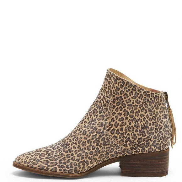 Lucky Brand Shoes - Lucky Brand Lahela Leopard Booties
